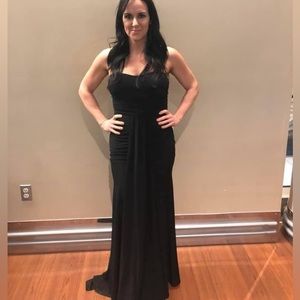 Formal long black dress